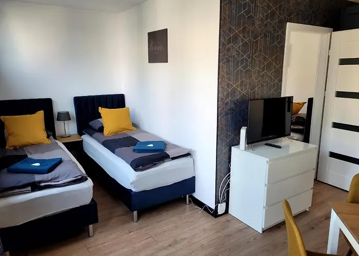 Lägenhet Am 3 Center Wyzwolenia Szczecin